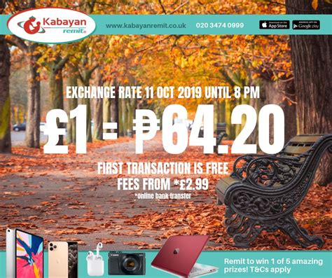 kabayan remittance rate today